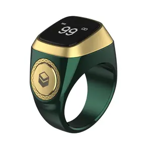 Hot Sale Smart Wholesale Tasbeeh Zikr Ring With Case Digital Tasbih Counter Paired Prayer Smart Ring For Muslims