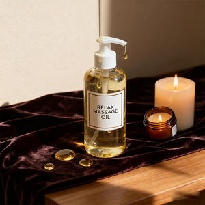 Aceite de masaje orgánico Hidratante Spa Aceite de masaje relajante para hombre - Product Image 3