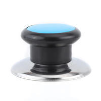Poignées de levage rondes et étanches pour petit couvercle de pot d'usine Poignées de couvercle de pot en acier inoxydable de 5.5cm