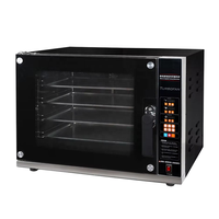 Controles manuales eléctricos comerciales, horno Industrial de convección de vapor para pan y pastel, precio para panadería, comedor, Bar