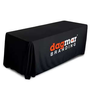 6FT bảng vải triển lãm thương mại in logo Polyester bảng Bìa bảng vải tùy chỉnh bàn bao gồm bàn vải cho triển lãm - Product Image 3