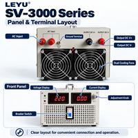 Alimentation à découpage réglable LEYU SV-3000 3000W 24V 48V 110V AC/DC pour équipement industriel