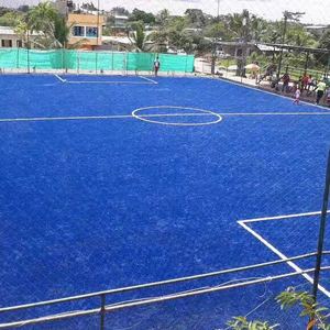 Football Football Sports Revêtement de sol Bleu Tapis Faux Herbe Extérieur <span class=keywords><strong>Gazon</strong></span> Synthétique Football Formation Tapis <span class=keywords><strong>Gazon</strong></span> - Product Image 3