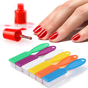 Cepillo de manicura con mango, cepillo Exfoliante para dedos, limpieza de manos, cerdas rígidas suaves, herramientas de manicura - Product Image 1