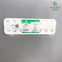 Support de tubes coniques de centrifugation Bioland à 15/25 trous pour tubes de 5 ml/15 ml/50 ml, autoclavable, en polypropylène, fournitures de laboratoire