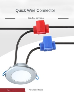 Nanchao borne de sertissage transfrontalière vente chaude connecteurs de câbles électriques bornes de fil de verrouillage d'épissure rapide rapide connecteur de fil - Product Image 6