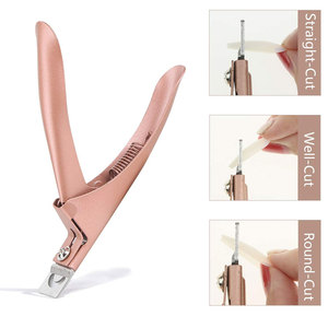 Stainless Steel Nail Tip <b>Cutter</b> Clipper Professional Fingernail <b>Edge</b> Trimmer Custom Design Manicure Tool - Product Image 5