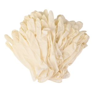 Gants d'examen en latex jetables Eisger S M L sans poudre, qualité médicale, non stériles, usage domestique - Product Image 5