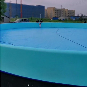 Piscina redonda inflable portátil grande de punto de caída más vendida para niños y adultos - Product Image 4