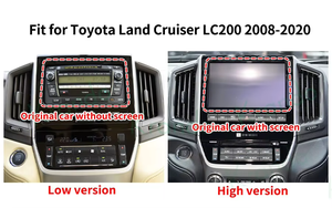 <span class=keywords><strong>10.1</strong></span> <span class=keywords><strong>inch</strong></span> Car <span class=keywords><strong>DVD</strong></span> <span class=keywords><strong>Player</strong></span> cho TOYOTA LAND CRUISER lc200 2008-2020 autoradio đa phương tiện GPS không dây Carplay Android Navigation - Product Image 2