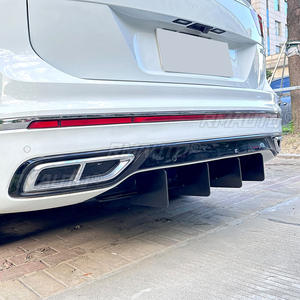 <b>For</b> VW Tiguan R MK2.5 2021-2023 Body Kit Bumper Protector Rear Bumper Splitter Spoiler <b>Diffuser</b> Cover <b>Car</b> Accessories - Product Image 5