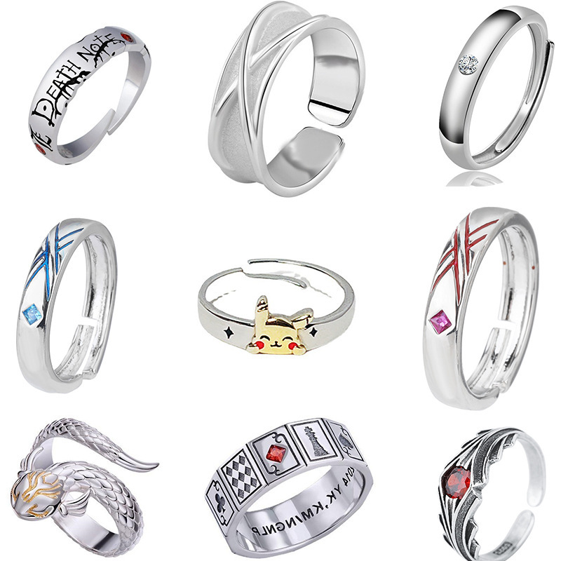 Generic Bague Death Note, anneau de mort Yagami réglable à