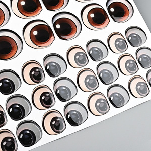 Wei Hao Custom <b>Round</b> PVC Epoxy Resin <b>Stickers</b> UV Printing Self Adhesive <b>Labels</b> For Promotional Use - Product Image 4