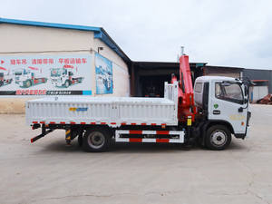 מיני משאית מנוף 5 טון 4-סעיף נייד חלוץ טלסקופית משאית בום מנופים למכירה - Product Image 6