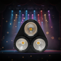 Projecteur de scène LED COB 300W à 3 yeux, contrôle DMX512 pour DJ, discothèque, mariage