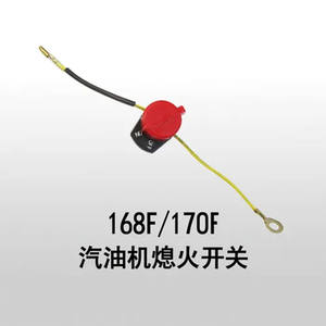 Interruptores automáticos de un solo/doble cable para motores de gasolina, bombas de agua y amoladoras - 168/170/188F con interruptor de apagado de dos cables - Product Image 2