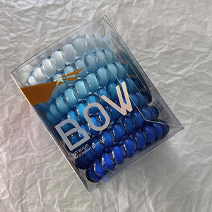 Bandas de goma coloridas <span class=keywords><strong>alambre</strong></span> de teléfono lazos <span class=keywords><strong>para</strong></span> el cabello niñas resortes sin rastro diademas elásticas <span class=keywords><strong>para</strong></span> mujeres tocado - Product Image 6