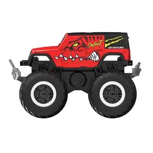 2.4 GHz Amphibious Remote Control Car 4x4 Off Road Vehicle Big Foot All Terrain Monster Truck 1/20 Models Toys For Boys