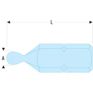 Facom-ดอก ETS.1 ETS.106มาตรฐานบิตชุดที่1พร้อมหัวทรงกลมสำหรับสกรู HEX สำหรับแทรก countersunk สำหรับการขันสกรู - Product Image 2