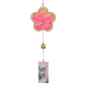 Carillons éoliens créatifs cadeaux <span class=keywords><strong>en</strong></span> <span class=keywords><strong>verre</strong></span> faits à la main <span class=keywords><strong>japonais</strong></span> personnalisés carillons éoliens tissés <span class=keywords><strong>en</strong></span> bambou matériaux d'artisanat de bricolage carillons éoliens - Product Image 1