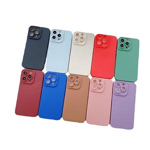 Campione gratuito TPU Cover di protezione in Silicone per <span class=keywords><strong>iPhone</strong></span> 15 <span class=keywords><strong>14</strong></span> Pro Max <span class=keywords><strong>14</strong></span> Pro obiettivo protettivo in gomma Cover - Product Image 1