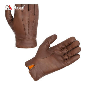 ถุงมือขับรถหนังระดับพรีเมียม ด้ามจับกันลื่น ระบายอากาศได้ดี สวมใส่สบายสำหรับผู้ชายและผู้หญิง - Product Image 6