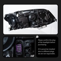HETOP für Caddy Scheinwerfer 2015-2020 Auto LED-Linsen-Scheinwerfer Upgrade Frontleuchte Einfarbig Plug-and-Play Zubehör DRL für VW