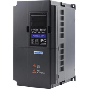 Convertidor de Fase Inversor Mollom 7.5KW 220V Monofásico a Trifásico 10HP 32A para Motor Trifásico - Product Image 1
