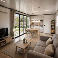 Module standard 20 pieds, chargement efficace, délai de production rapide, administration sur site, maison préfabriquée moderne, maison modulaire pliable