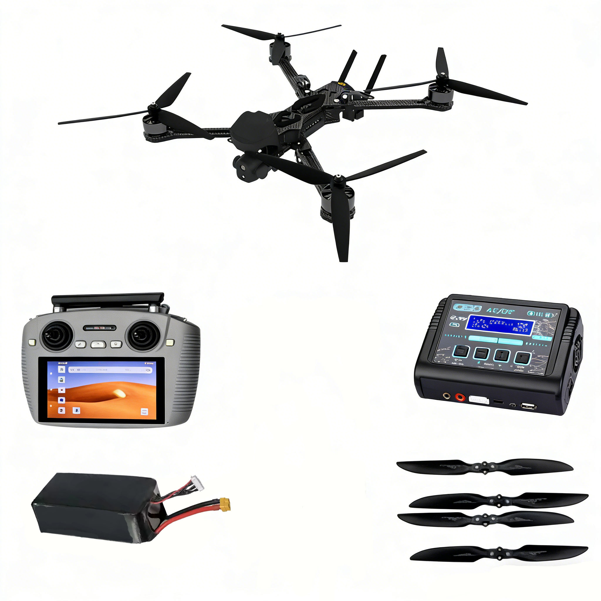 Standard configuration of the set machine