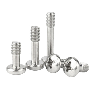 Tornillos de acero inoxidable A4 SS 316 M2 M3 M4 M5 M6 M8 Tamaño en pulgadas personalizado Tornillos de <span class=keywords><strong>panel</strong></span> cautivo de cabeza plana redonda con estándar ISO medio roscado - Product Image 1