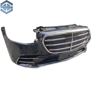 Haute qualité vente chaude W222 W221 W223 kit de carrosserie de pare-chocs avant ensemble de radiateur avec nez avant complet pour Mercedes Benz - Product Image 2