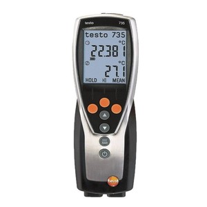 Testo 735 Multichannel Temperature Meter Handheld <b>Thermometer</b> With Data Storage Stainless Steel Germany Made - Product Image 5
