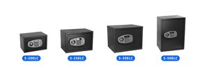 PROWAY 20 25 30 High Security Intelligent Safe <b>Box</b> with LCD Display Electronic Digital <b>Lock</b> Blue Background Light - Product Image 3