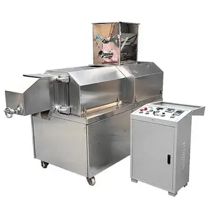 high grade stainless steel snack food extruder puffing machine rice corn puff making machines for sale