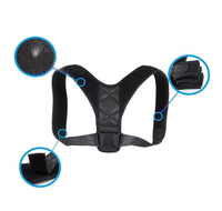 Lisseur réglable pour cou épaule clavicule dos soulagement de la douleur correcteur de posture respirant