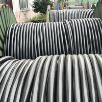 Cable XLPE reticulado con núcleo de cobre de fábrica, Cable ignífugo subterráneo con chaqueta de PVC de 0,6/cuadrado de 2X4 1kV,/1kV