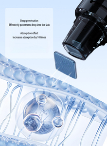 Appareil d'introduction d'eau à haute pression pour nettoyage en profondeur, instrument de nettoyage en profondeur, blanchiment, peeling à l'oxygène, injecteur - Product Image 6
