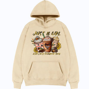 Solo una ragazza <span class=keywords><strong>che</strong></span> ama caduta ferro trasferimento di calore borsa t-shirt Applique stampa stampa decorazione creativo autunno regalo per lei - Product Image 2