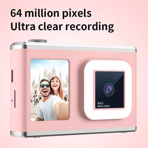 Cámara Digital FHD 1080P 44MP Compacta para Vlogging, Apuntar y Disparar, Zoom Digital 16X, Mini Cámara Portátil para Niños, Pantalla de 2.4 Pulgadas, 180° de Ángulo Amplio - Product Image 2