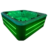 Spas Jacuzzis d'Extérieur Infinity pour 5 Personnes avec Son Intégré