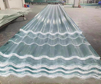 Tuile de toiture transparente en PRV pour éclairage naturel, plaque de toiture ondulée en plastique, panneaux de toiture en fibre de verre pour balcon