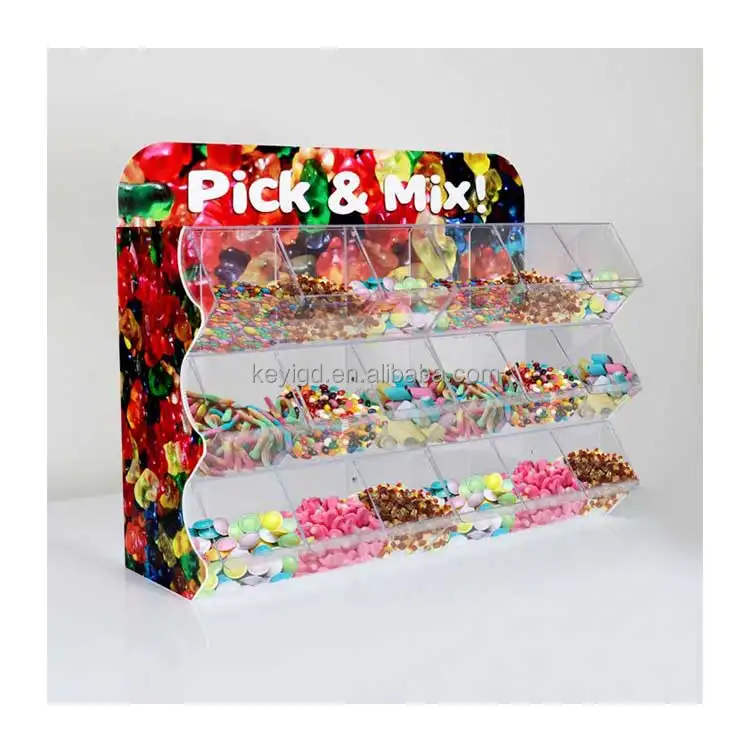 Wholesale Customized Clear Acrylic Display Box For Candy