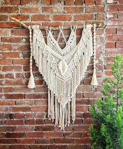 Traditional Ethnic Macrame Wall <b>Hanging</b> - Product Image 1