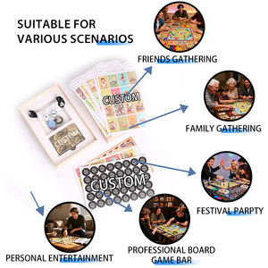 Juegos de Mesa y de Cartas Ecológicos Personalizados del Fabricante Original con Embalaje Reciclable para Jugar en Familia y para Niños - Product Image 5