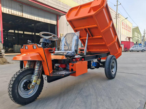 Triciclo Eléctrico para Minería Subterránea, Volquete de 1.5-3.5T, Camión Volquete de 3 Ruedas con Batería, Volteo Hidráulico para Transporte de Mineral - Product Image 2