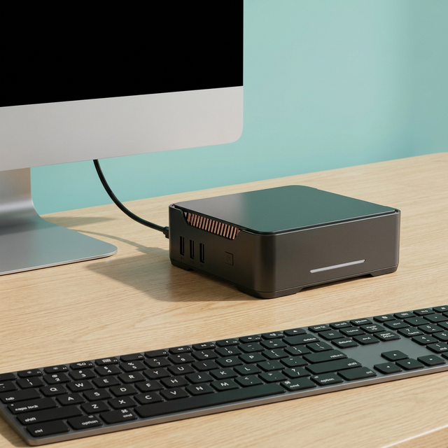 High Speed GK3 Mini PC Windows Intel Celeron (N95, N100, N150) M.2 SSD VGA Low Power Mini Computer for Business & Home Use