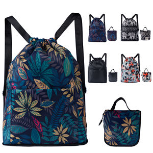 <span class=keywords><strong>กระเป๋า</strong></span>เป้สะพายหลังโพลีเอสเตอร์พับได้ปรับโลโก้ได้<span class=keywords><strong>กระเป๋า</strong></span>กันน้ำสำหรับทุกเพศกีฬาและการ<span class=keywords><strong>เดินทาง</strong></span> - Product Image 2