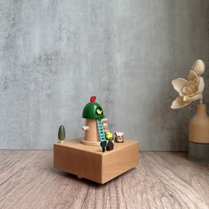 Caja <span class=keywords><strong>de</strong></span> música <span class=keywords><strong>de</strong></span> gato <span class=keywords><strong>de</strong></span> cuerda <span class=keywords><strong>de</strong></span> madera <span class=keywords><strong>de</strong></span> haya, diseño relajado con melodía <span class=keywords><strong>de</strong></span> <span class=keywords><strong>feliz</strong></span> <span class=keywords><strong>cumpleaños</strong></span>, regalo <span class=keywords><strong>de</strong></span> <span class=keywords><strong>cumpleaños</strong></span> o Navidad - Product Image 2