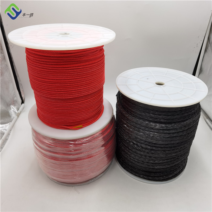 Boat 12 Strand UHMWPE Rope Synthetic UHMWPE Tow Rope 18mm For Marine